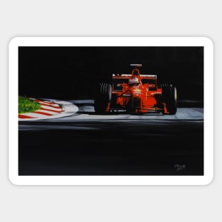 Michael Schumacher, Ferrari F300 Sticker